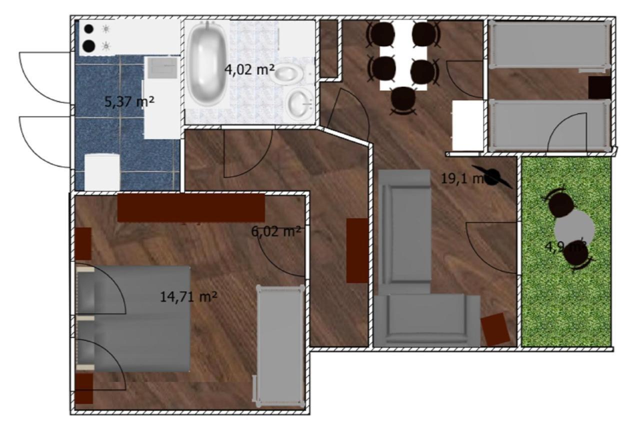 Ferienwohnung Friedrich Schiller, 2 Schlafzimmer, Balkon,Kostenloses Wifi, Naehe Zentrum, Jena Ngoại thất bức ảnh